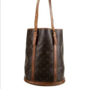 VINTAGE Louis Vuitton Monogram Bucket GM
